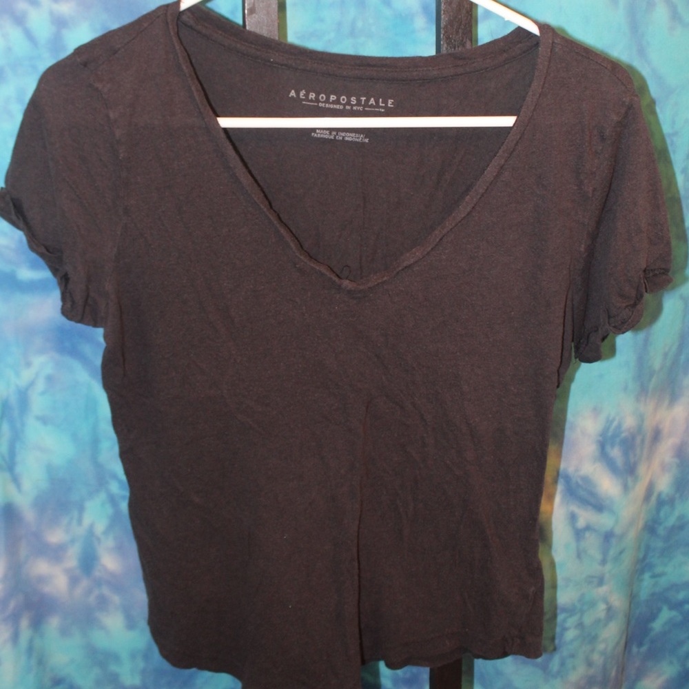 Seriously Soft Solid V-Neck Tee